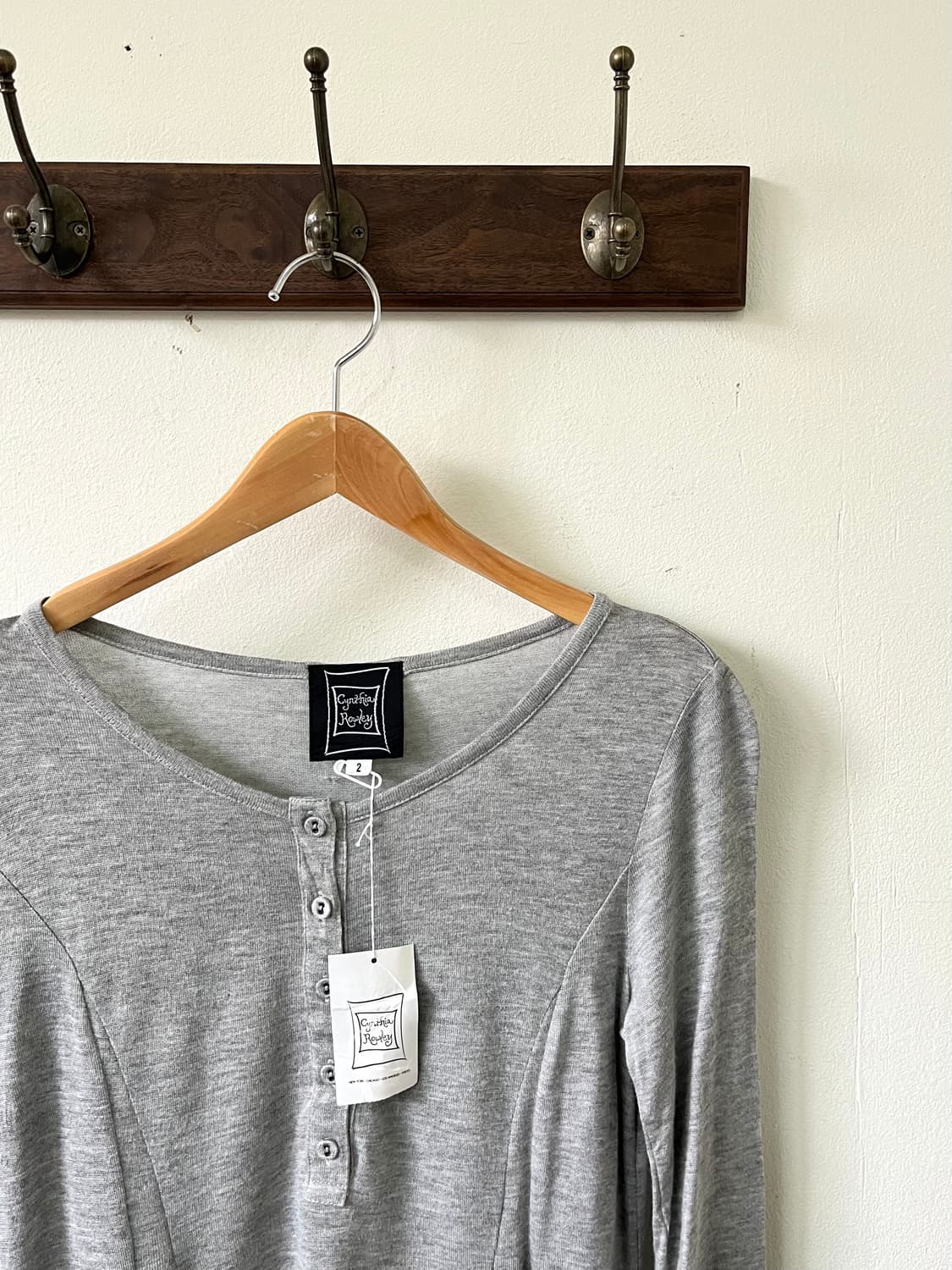 Cynthia Rowley 그레이 스커트 탑 상품이미지2