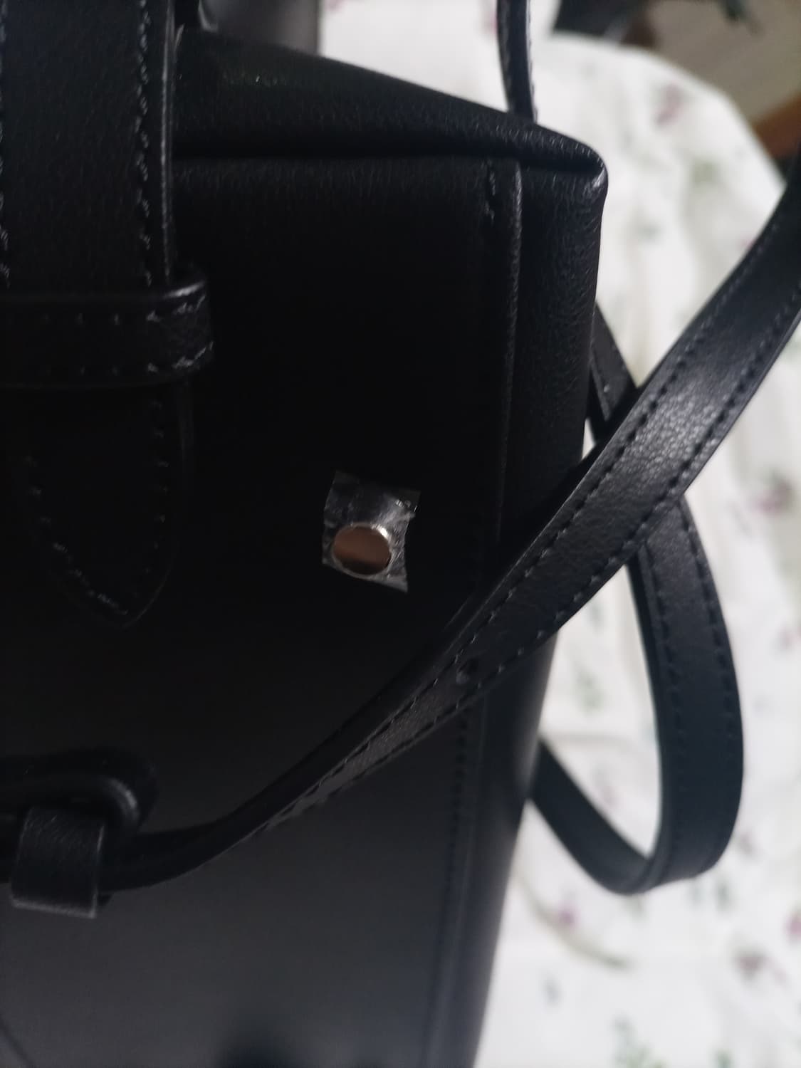 사르투 sartu 블랙 토트크로스백(크로스끈탈착됨) 상품이미지7