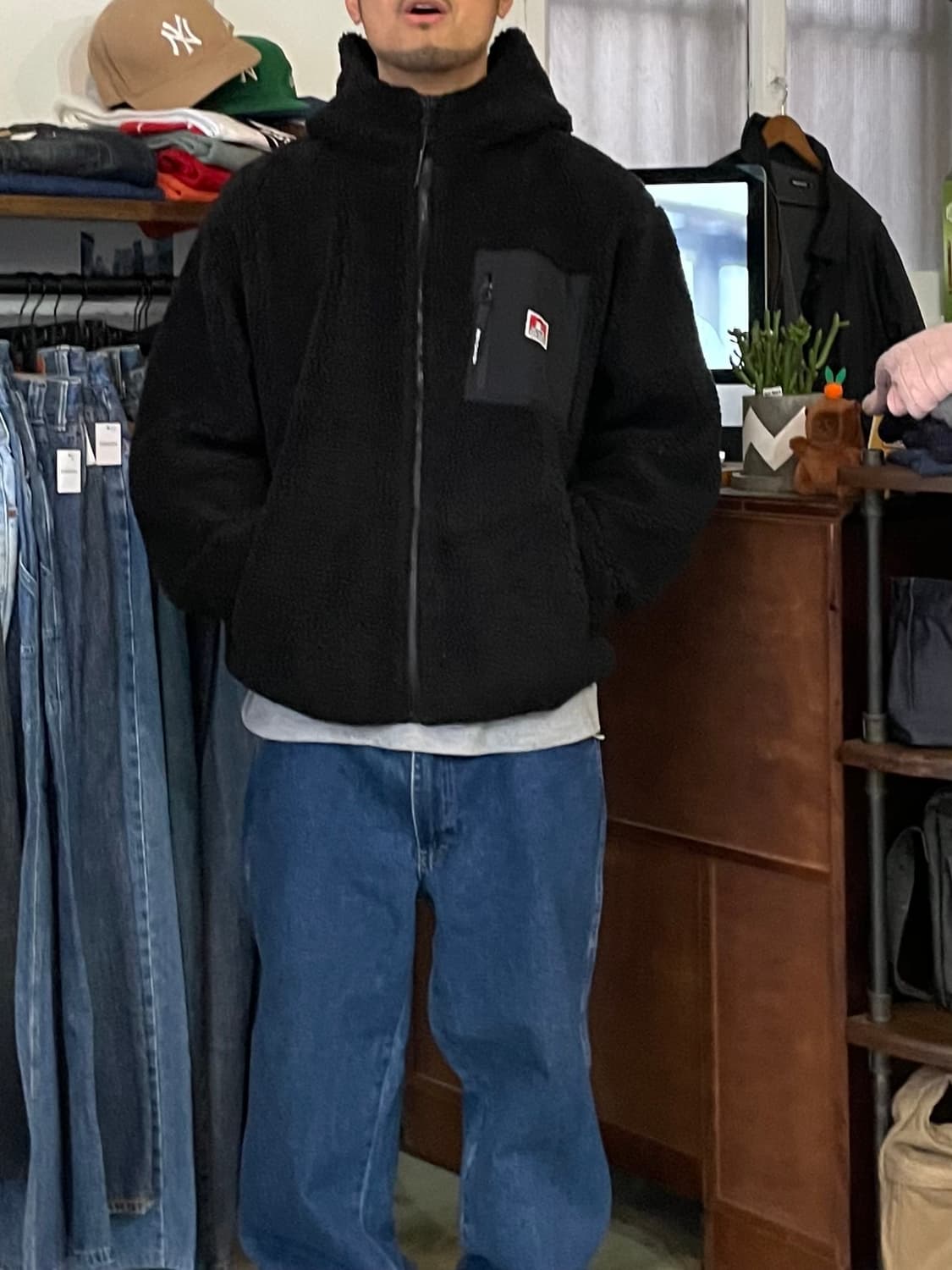 벤 데이비스 플리스 리버시블 패딩 XL 상품이미지4