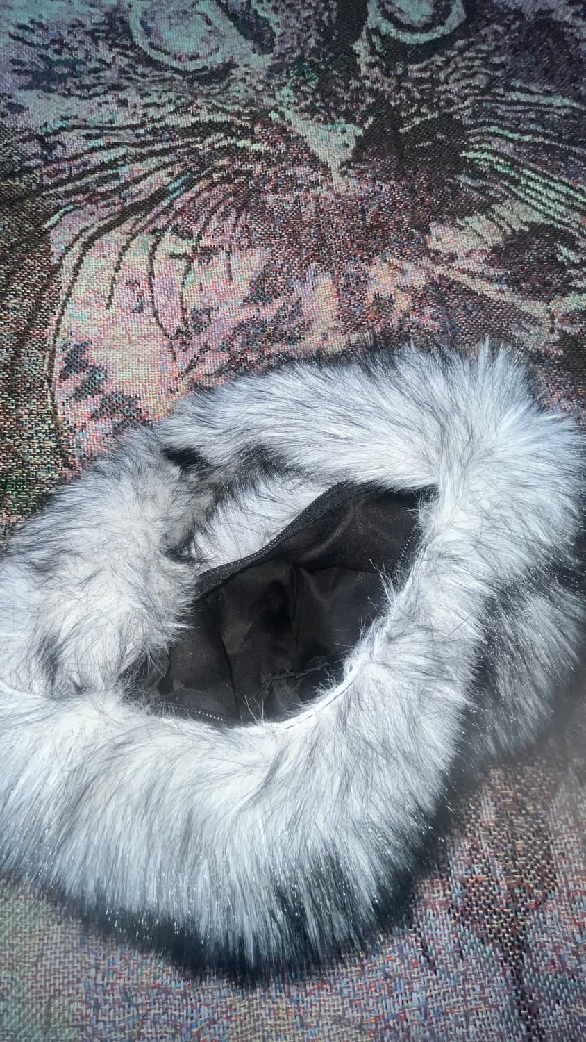 빈티지 퍼 미니 백 상품이미지3