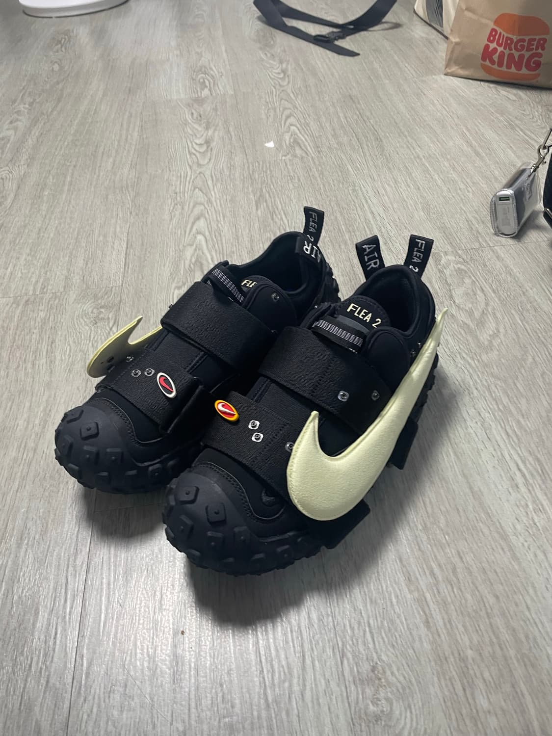 나이키 CPFM 에어 플리 2 블랙 알라바스터 상품이미지2