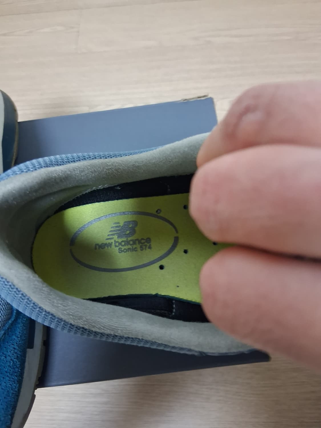 뉴발란스 1600 스웨이드 블루 265 상품이미지7