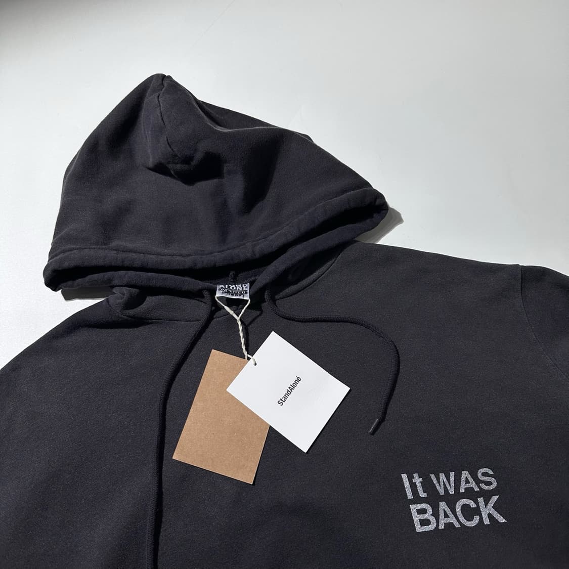 (새상품) 23fw 스탠드얼론 크롭 후드 상품이미지4