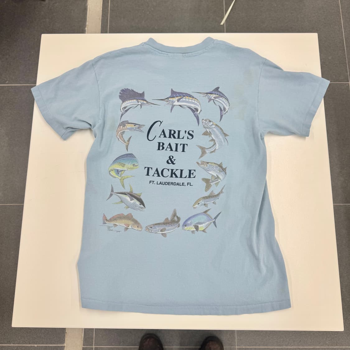 90’s Carl’s Fishing Promo T-shirts 상품이미지3