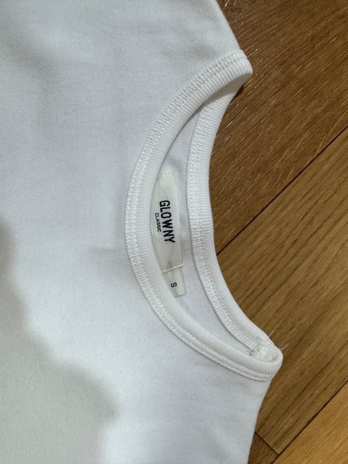 글로니 지 베이비 화이트 티셔츠 s 상품이미지2