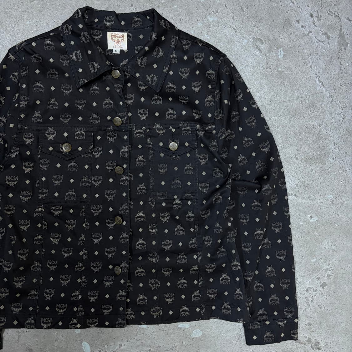 MCM 로고 데님 자켓[2425] 상품이미지3