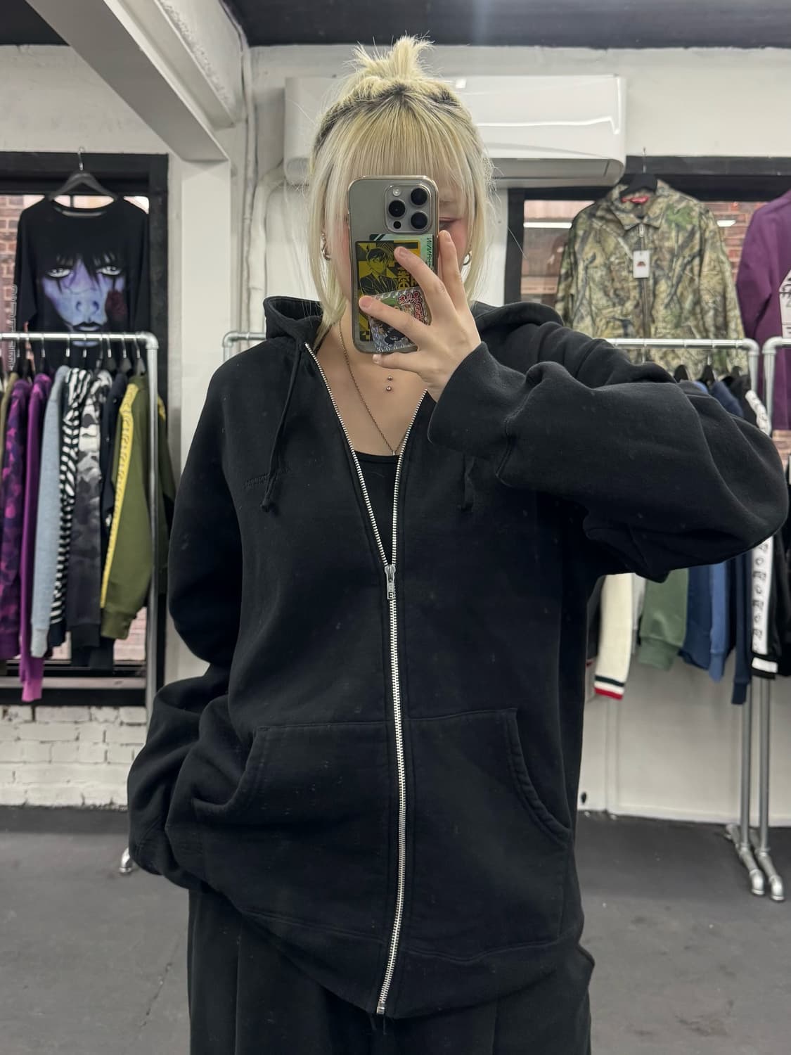 슈프림 헬레이저 후드집업 상품이미지2