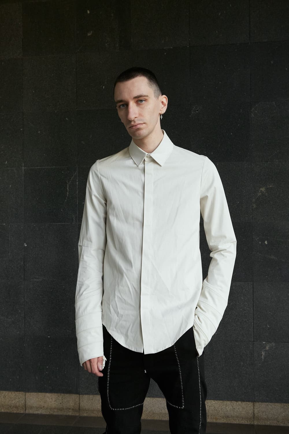OBSCUR Long Sleeve Strap Shirt 상품이미지2