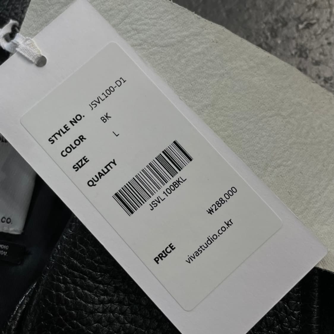 100 비바스튜디오 라이더 자켓  상품이미지4