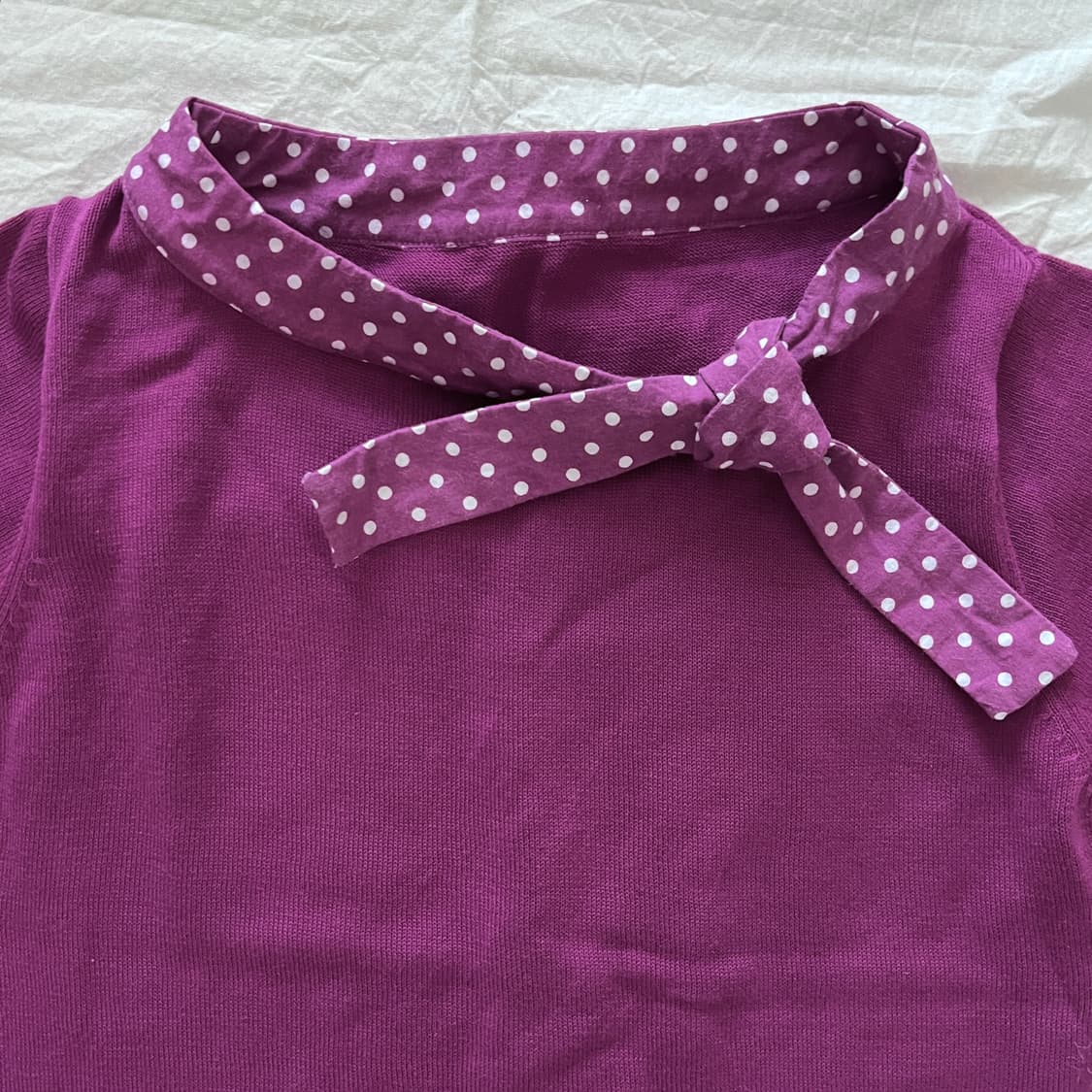 vintage dot ribbon t-shirt 상품이미지3