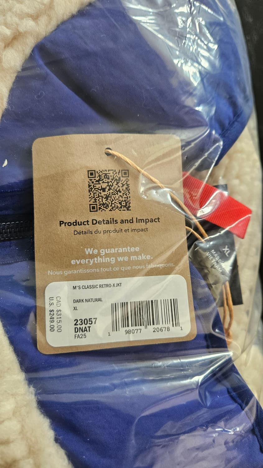 [XL]파타고니아 레트로X DNAT 내추럴(GD컬러) 상품이미지3