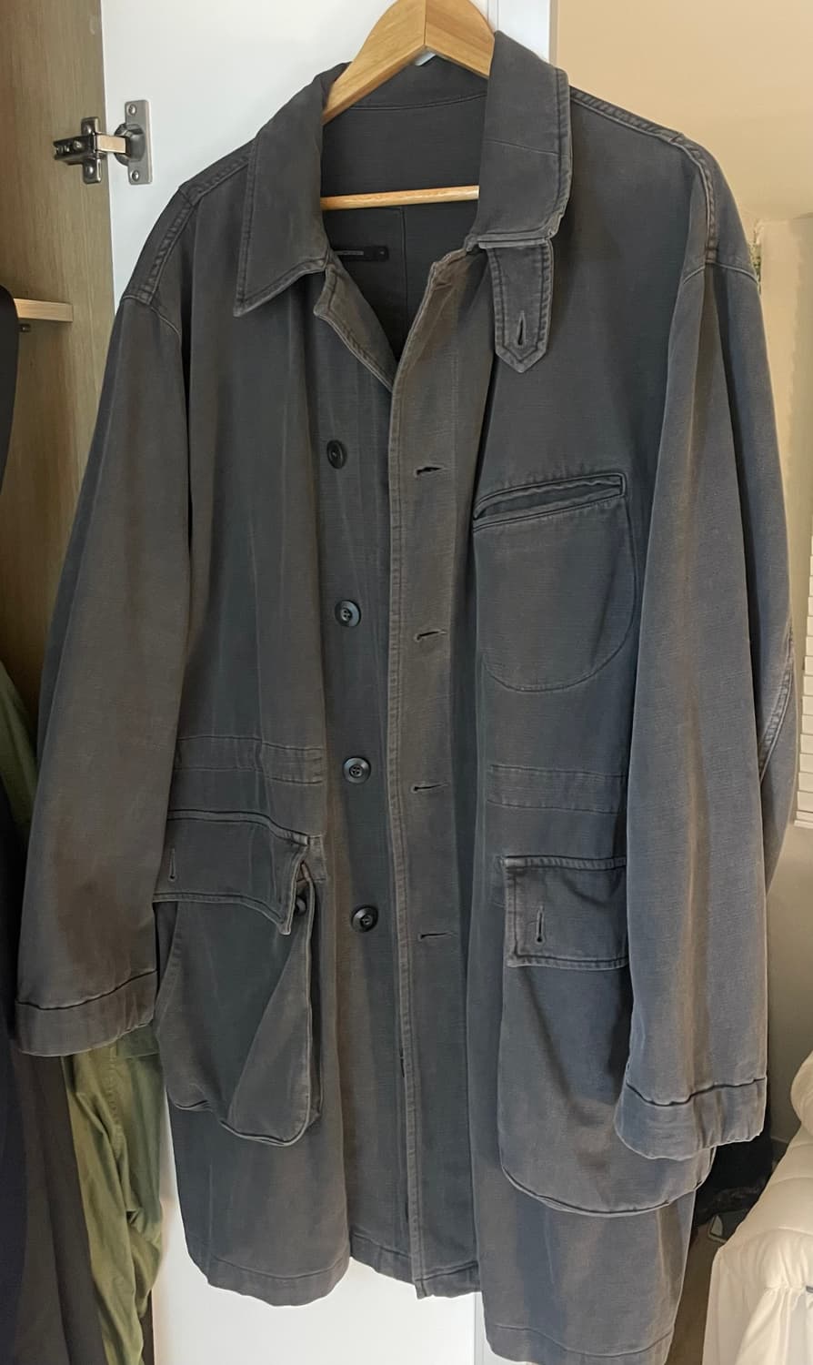 해칭룸 밀코트 그레이 4사이즈 상품이미지2