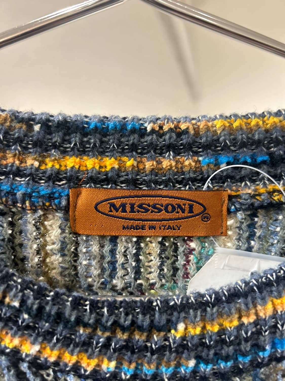 미쏘니 패턴 니트 상품이미지3