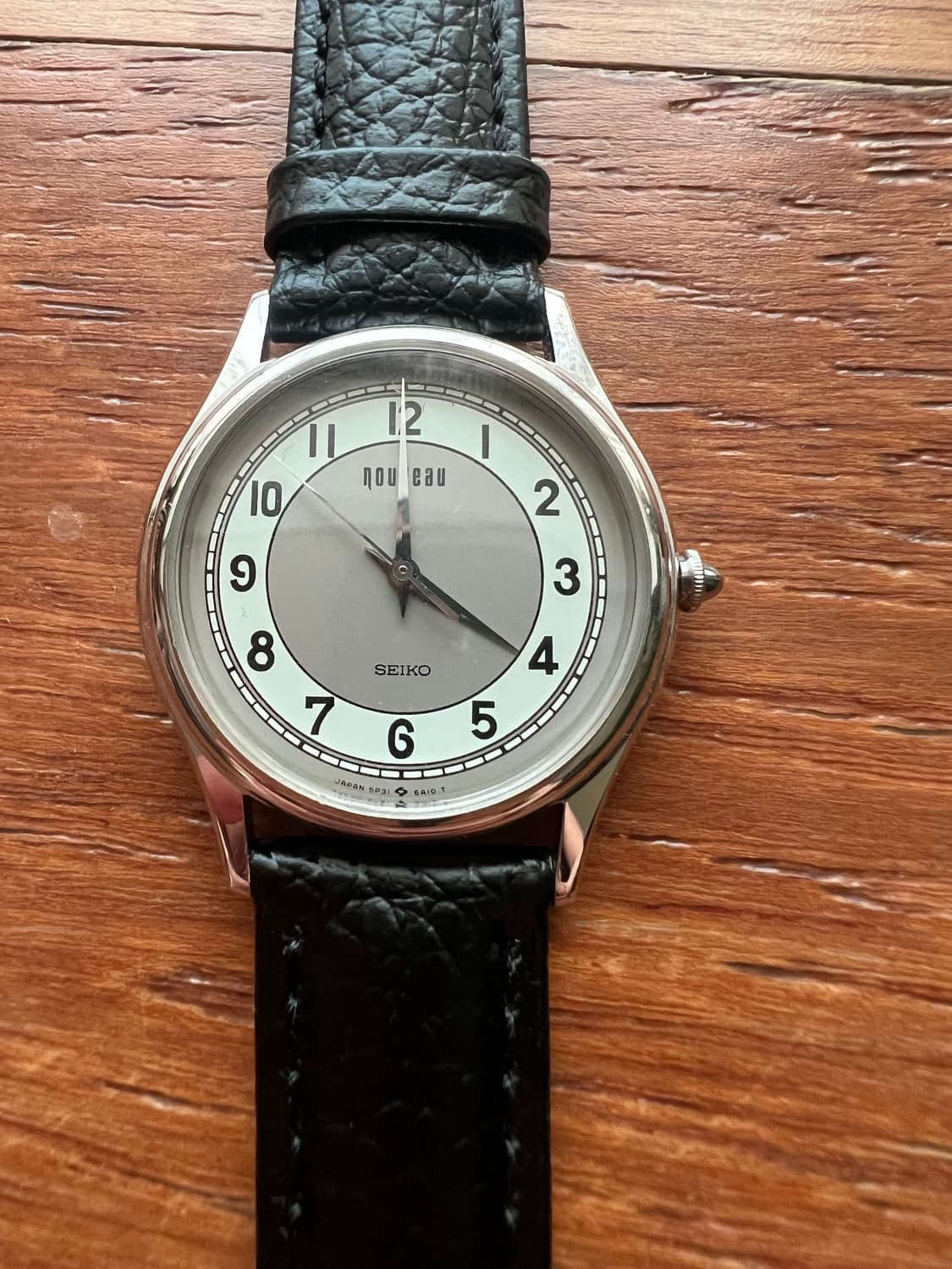 (매우 희귀) 세이코 빈티지 턱시도 다이얼 까보숑 용두 남녀공용 상품이미지2