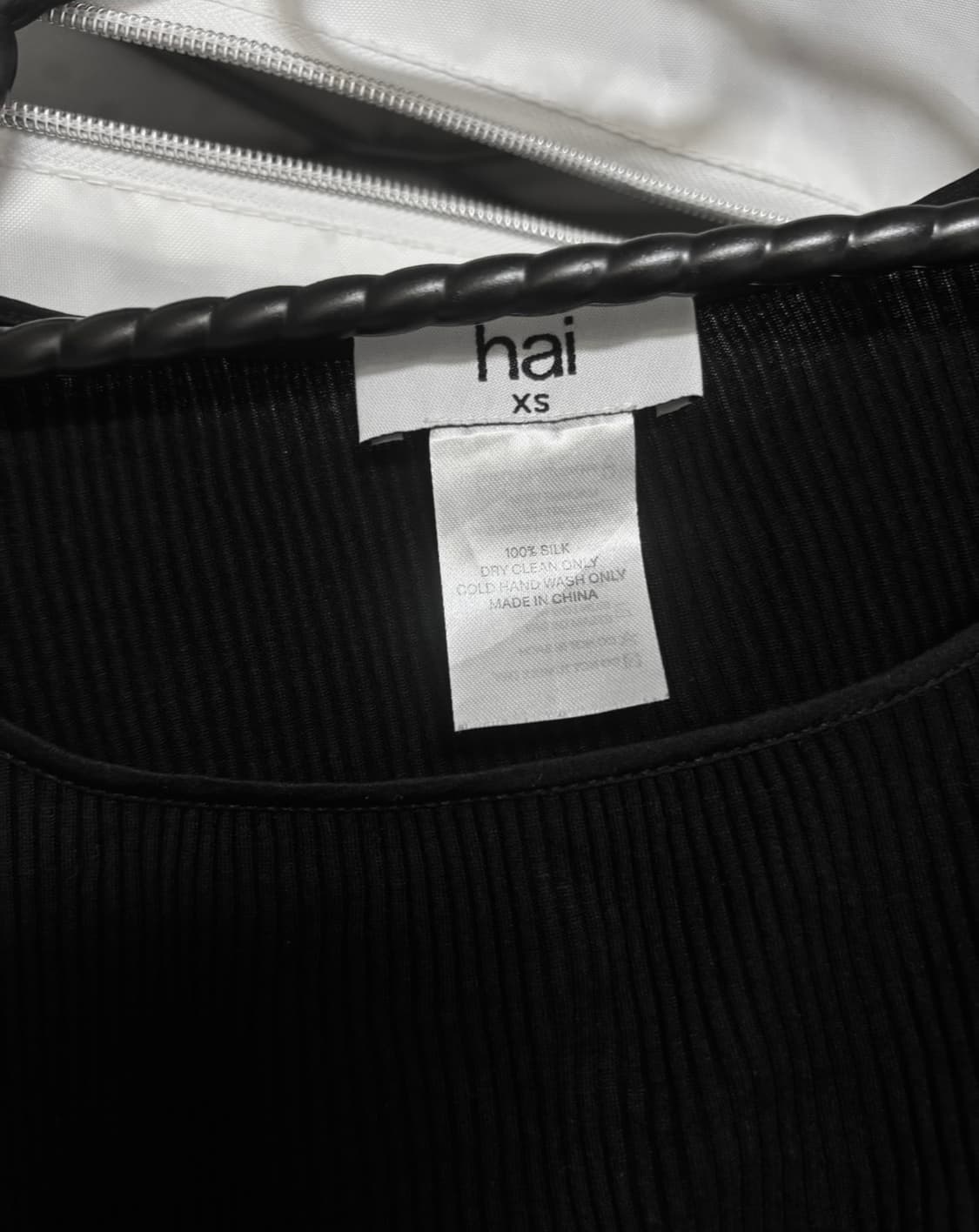 home of hai 하이 100% 실크 롱슬리브 탑 상품이미지2