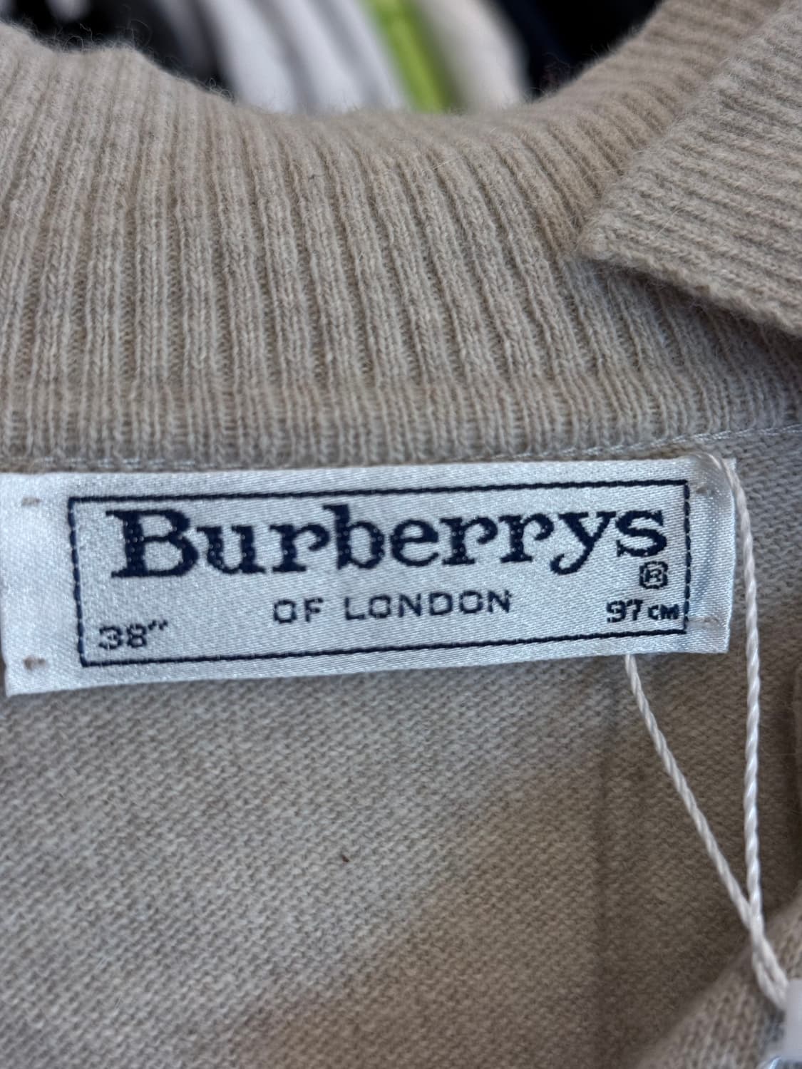 버버리즈 메리노 앙고라 폴로 니트 상품이미지4