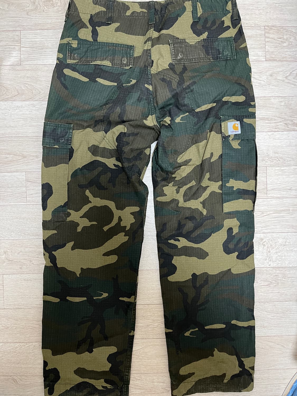 칼하트윕 립스탑 카모플라쥬 카고바지 상품이미지2