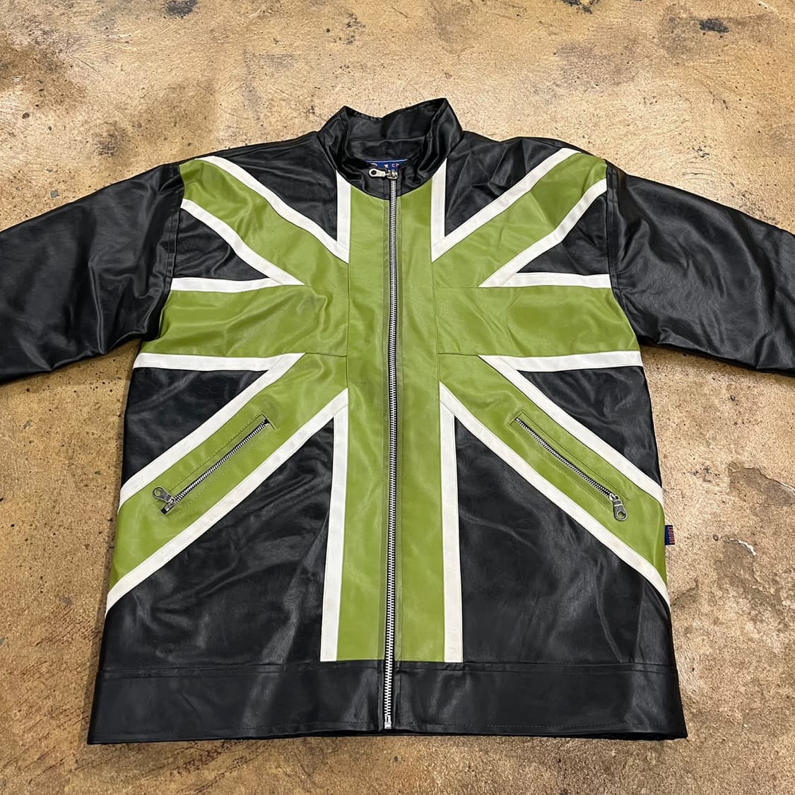 [ 정품 ] Erk charoko 빈티지 가죽 레더 자켓 b16 상품이미지3