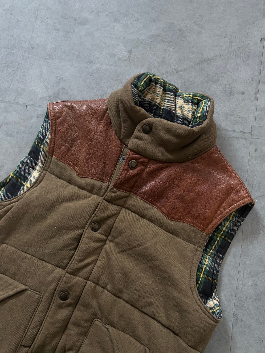 Polo 폴로 랄프로렌 레더 요크 베스트 상품이미지3