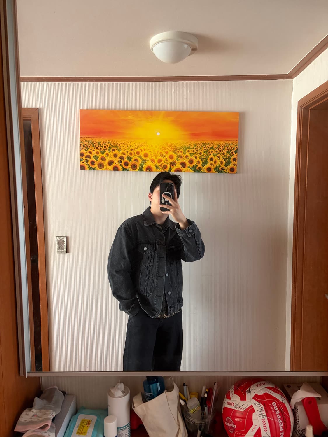 브랜디드 데님 자켓 m 상품이미지8