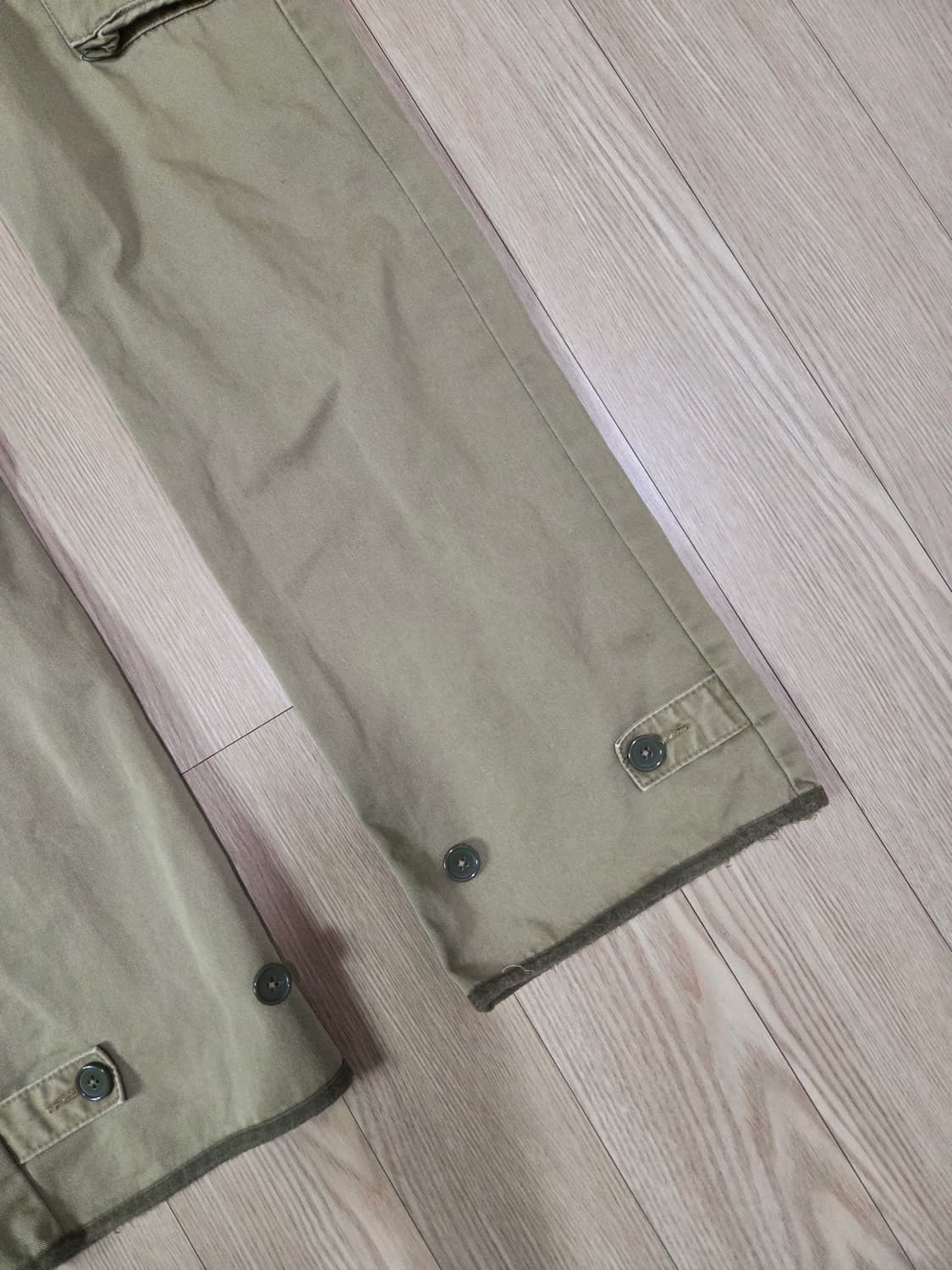 백넘버 카멜 사이드어드저스트 카고 팬츠 상품이미지4