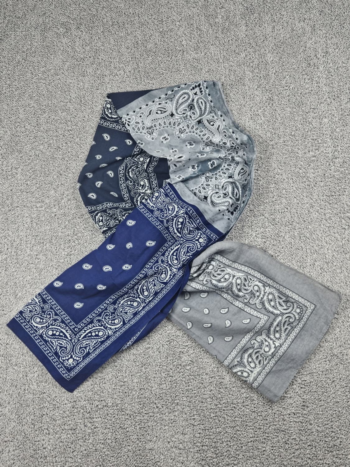 반다나 리워크 커스텀 스카프 머플러 / 10431 상품이미지2