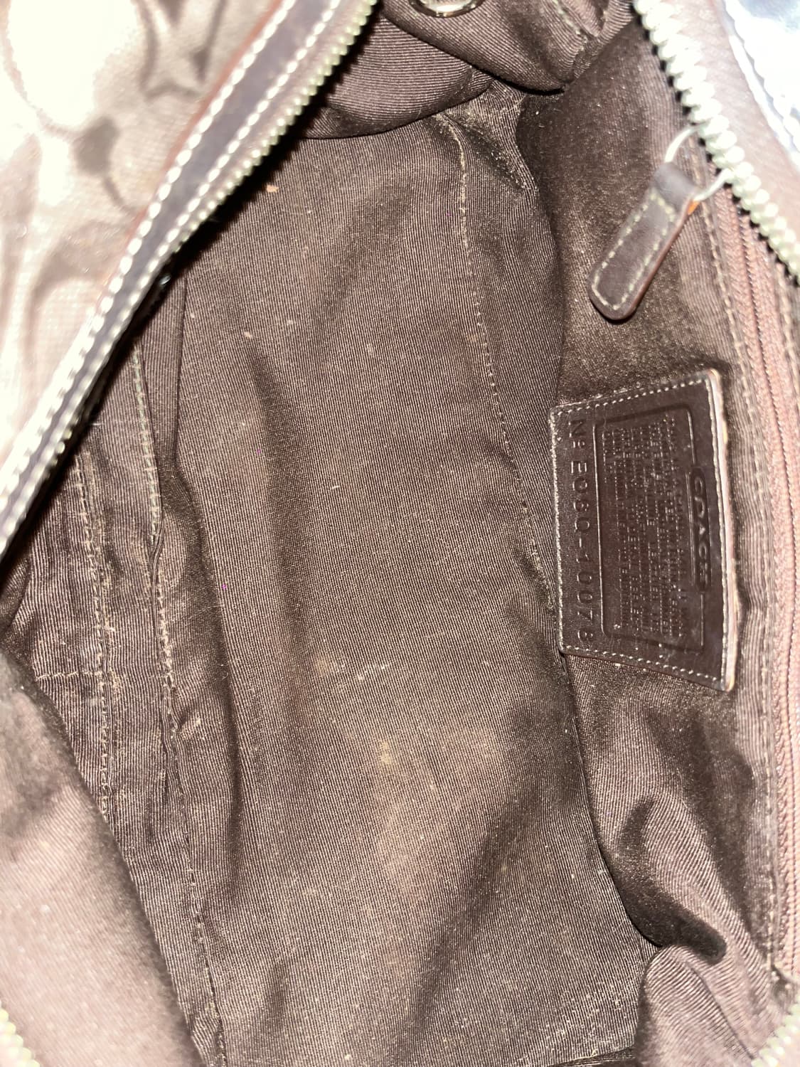 📦Coach Signature Brown shoulder bag 상품이미지9