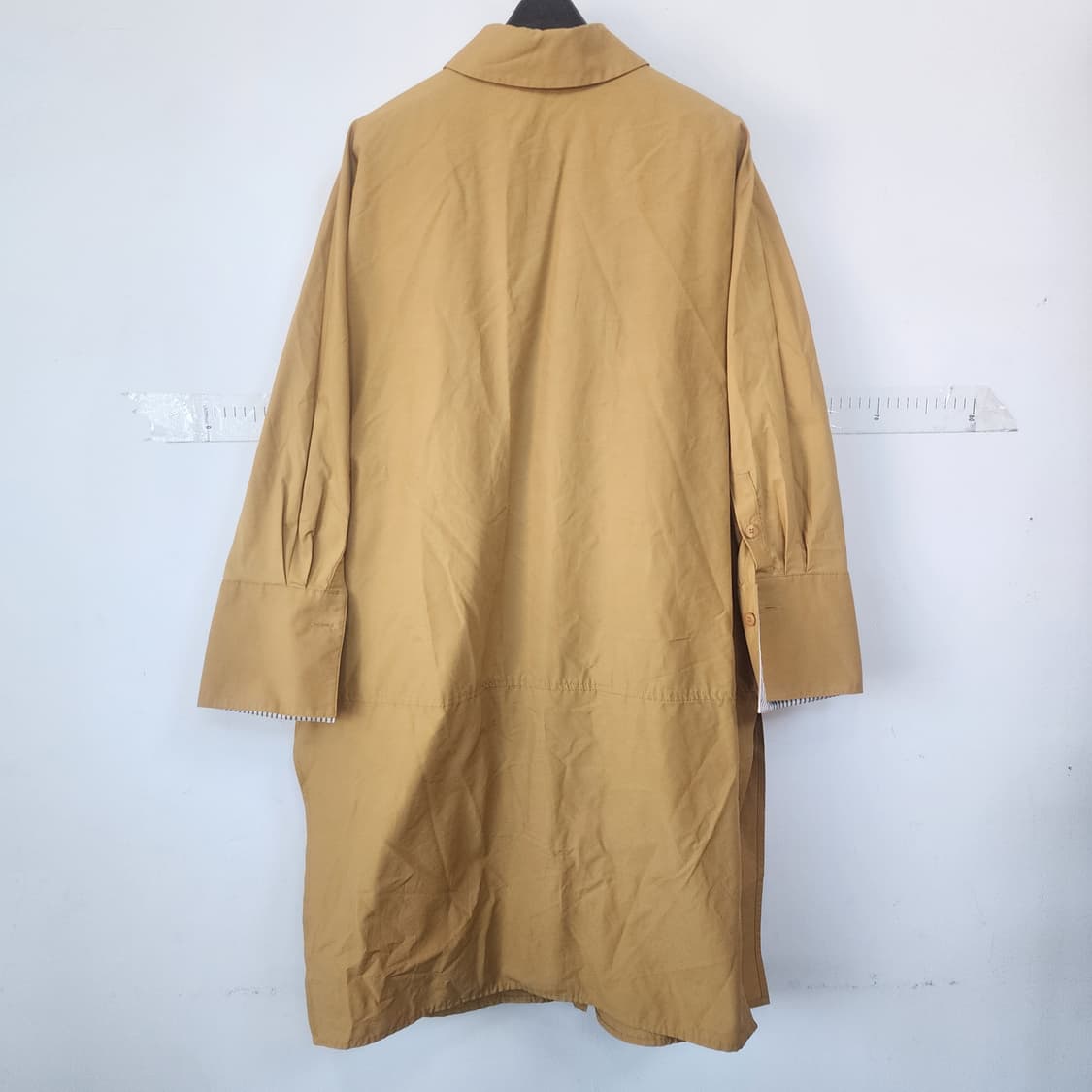 발렌시아 롱 셔츠 원피스 상품이미지9