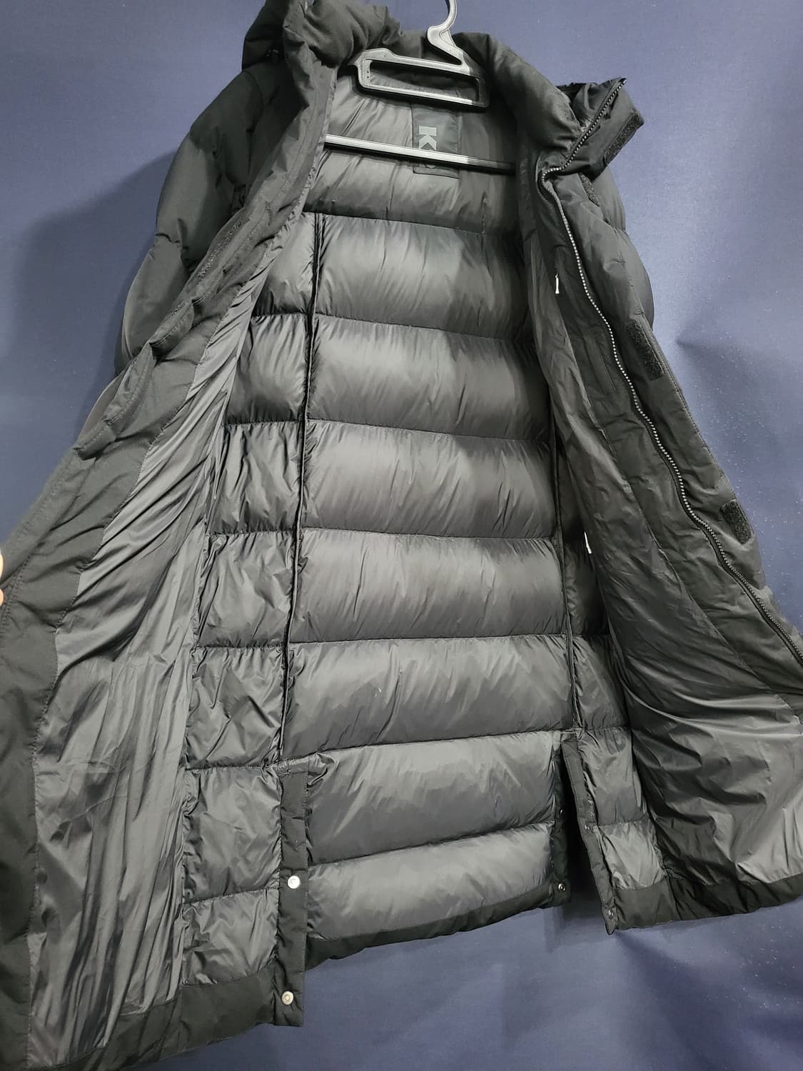 K2 구스다운 롱패딩 상품이미지4