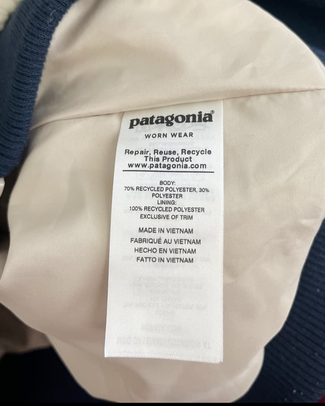 파타고니아 레트로X 베이지 후리스 자켓 상품이미지8