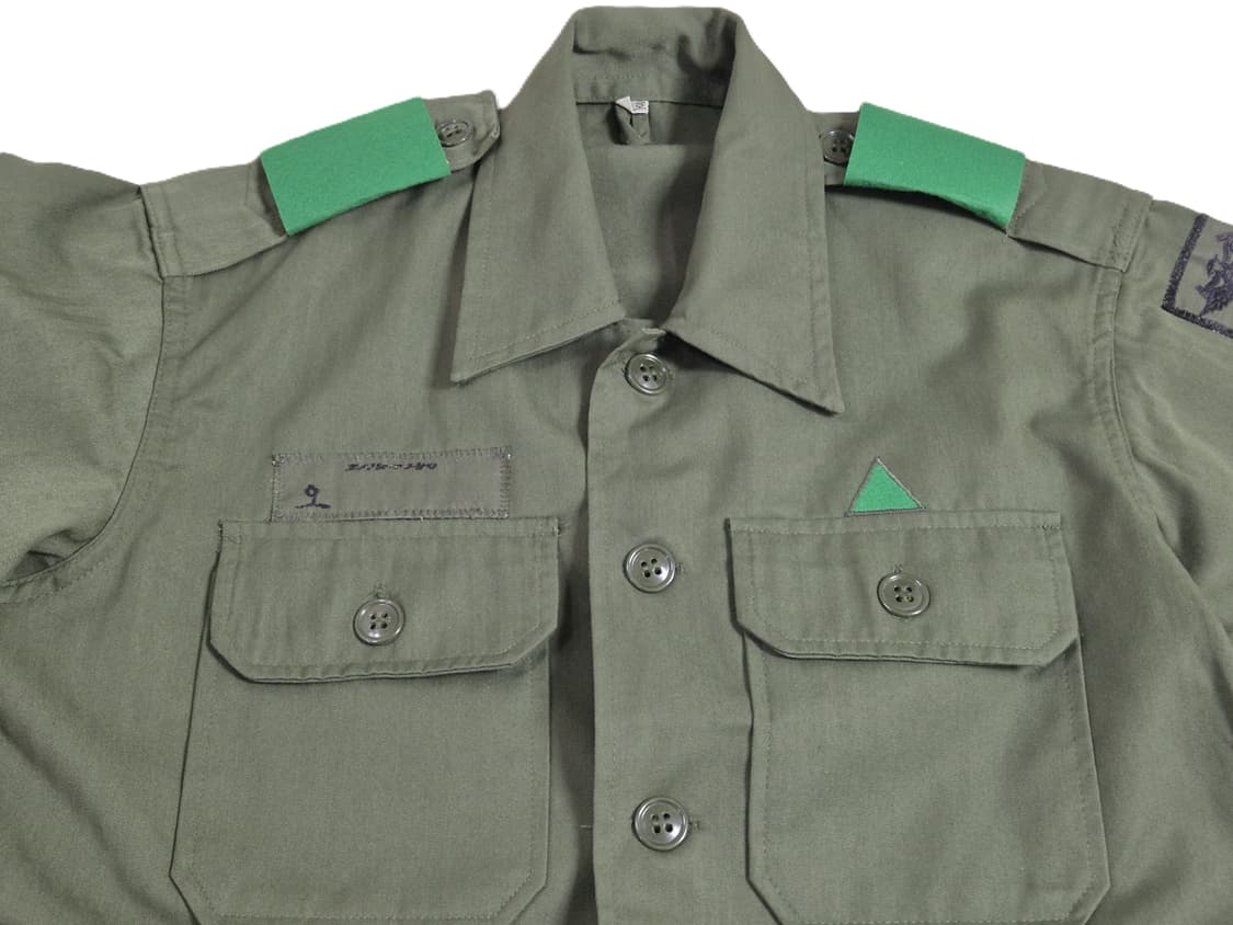 국군 전경 구형 수경 민무늬 전투복 상의 자켓 (S) 상품이미지5