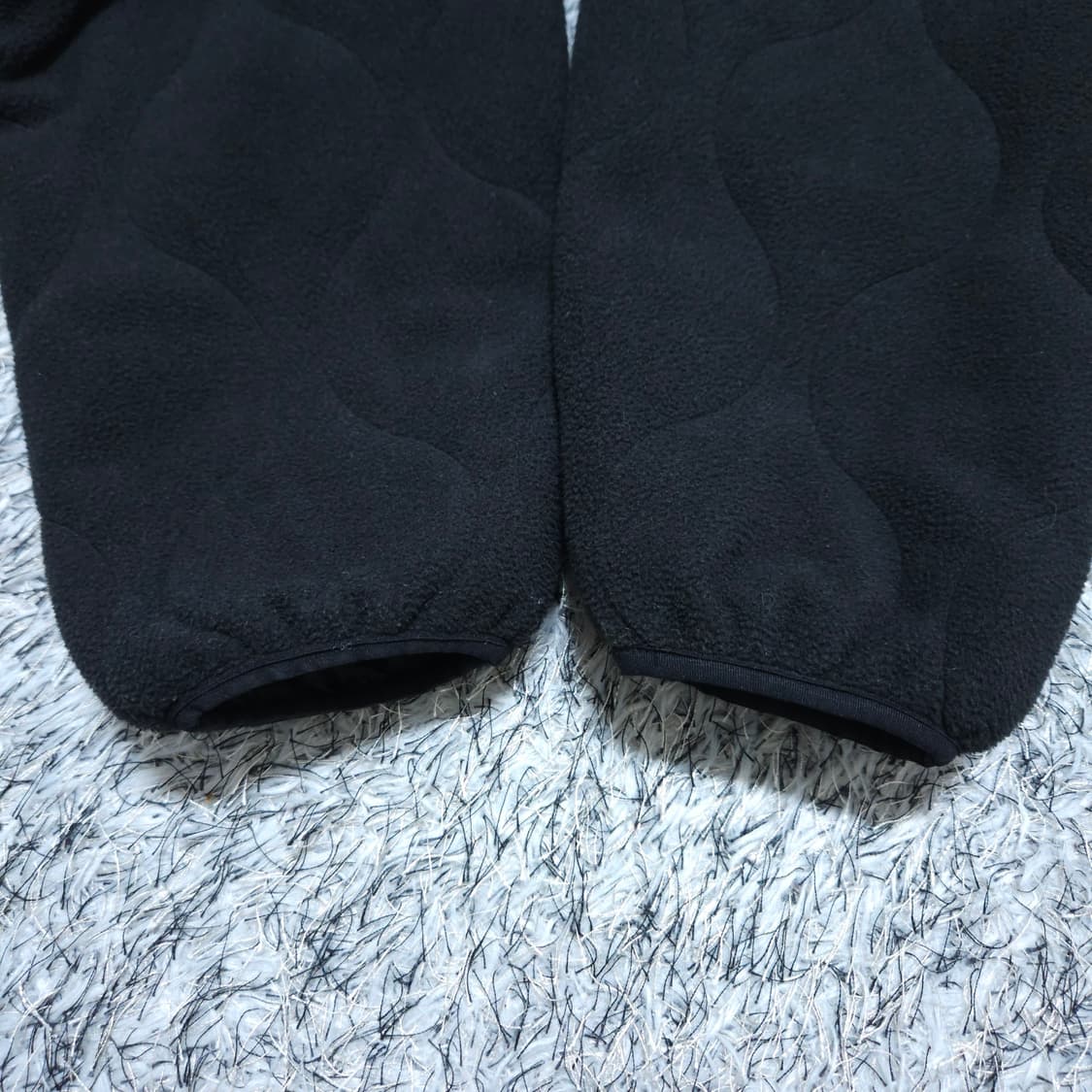 예일Yale) L 남자 뽀글이 플리스자켓 블랙 / 왕눈이샵 상품이미지7