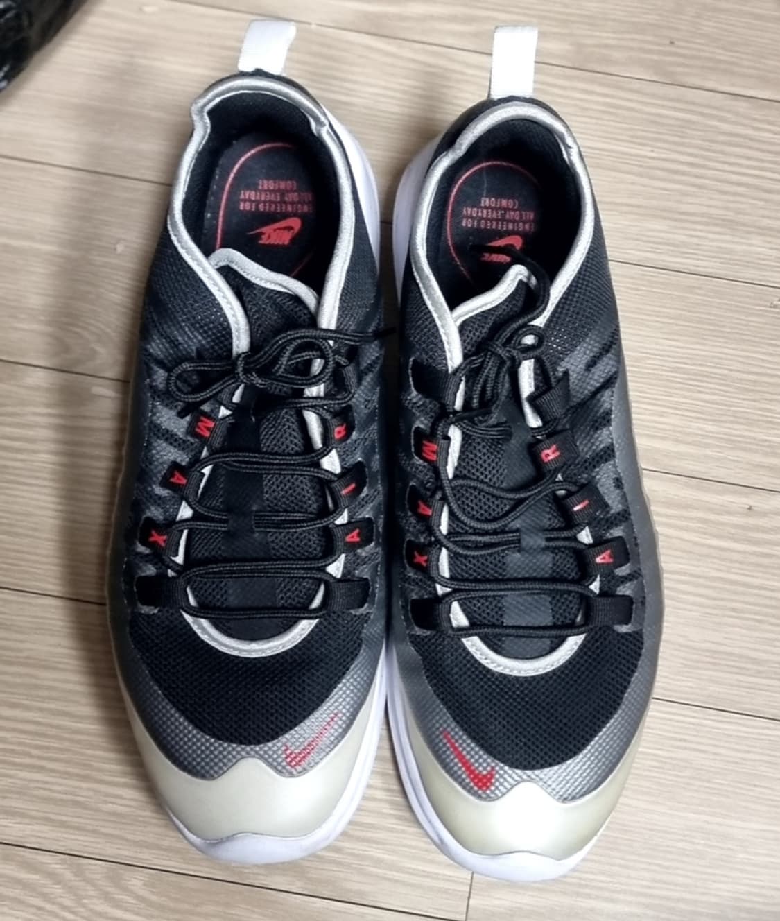 나이키 에어맥스 검정 운동화(280) 상품이미지2