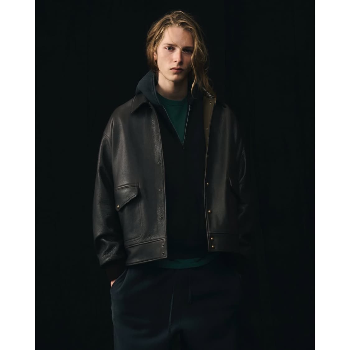 26ss Leather A-1 Flight Jacket 상품이미지1