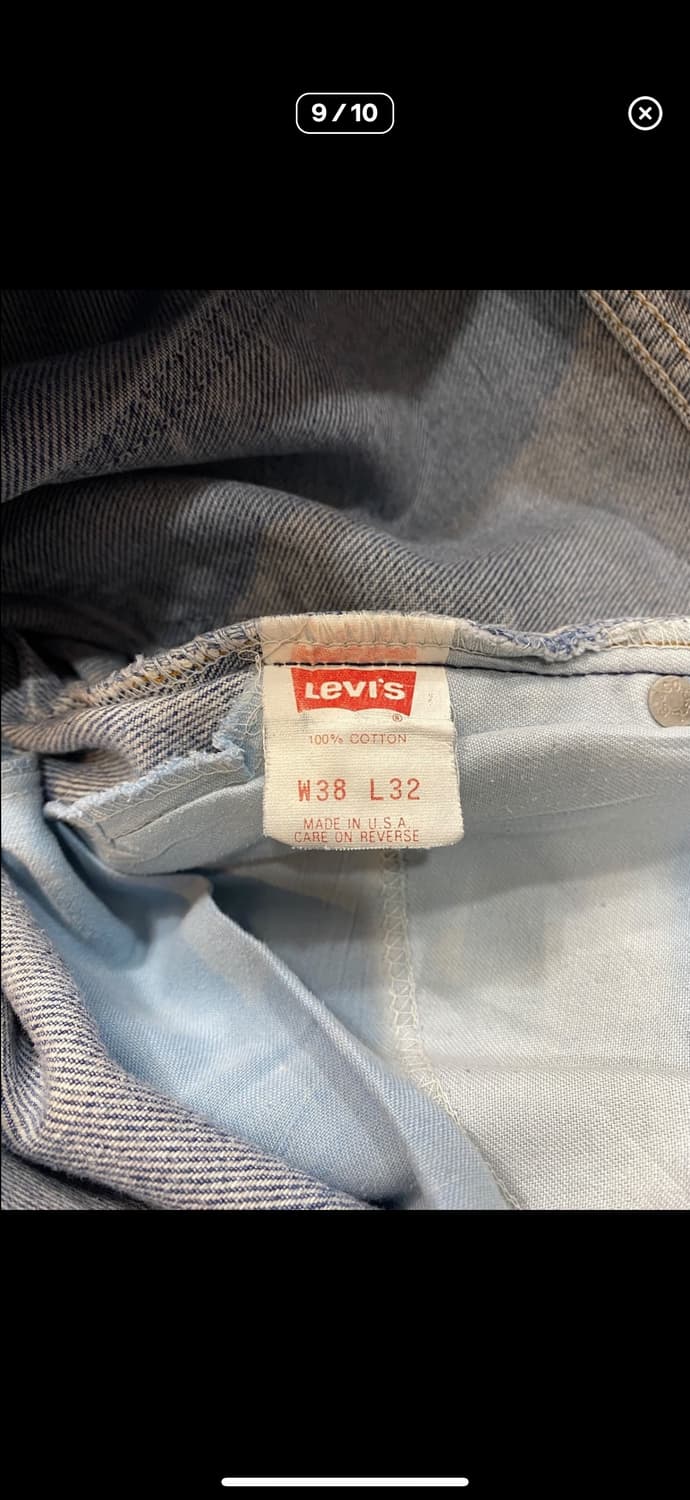 80's 리바이스 505 오렌지탭 상품이미지7