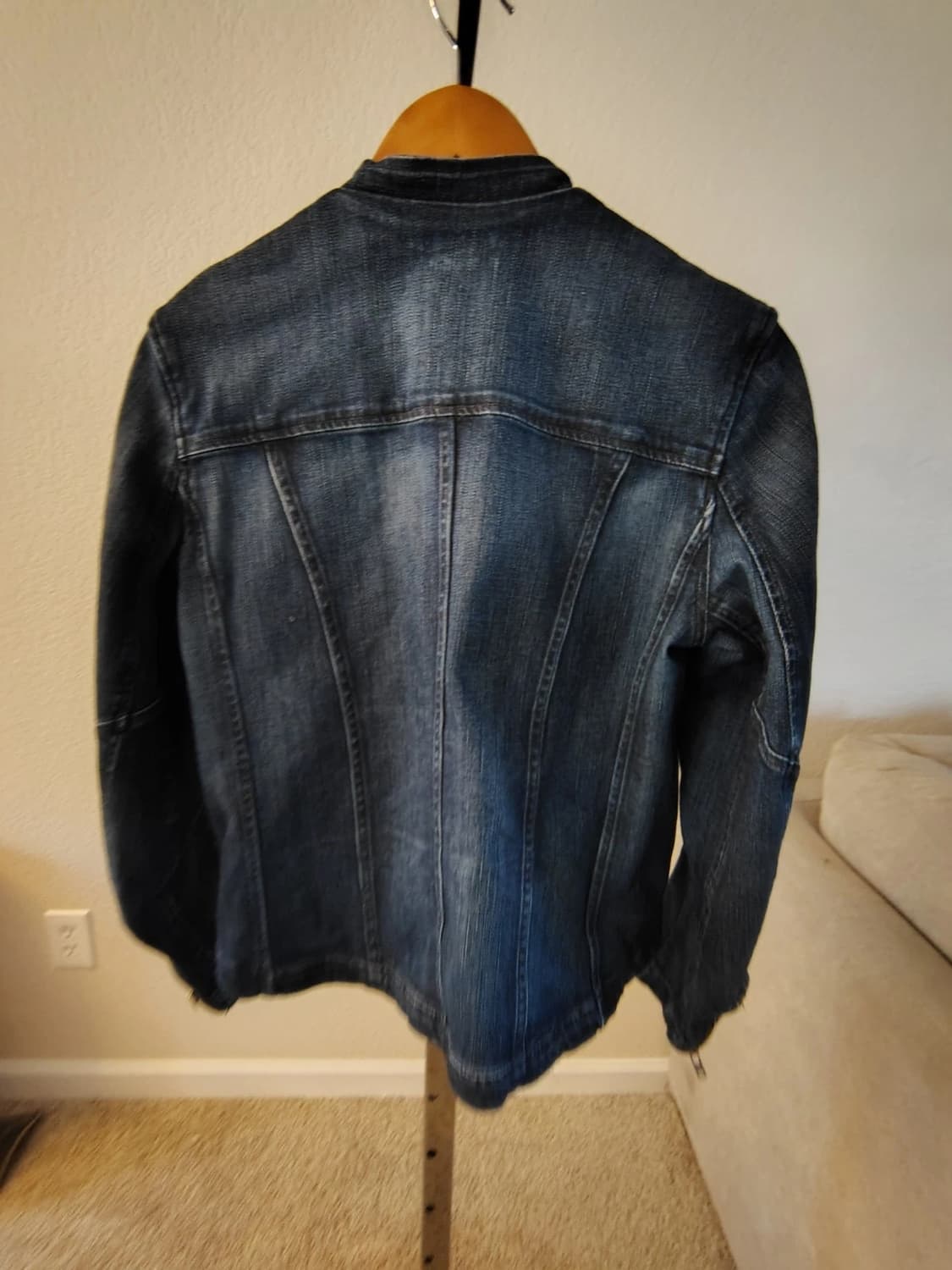 헬무트 랭 데님 모토 자켓 상품이미지3