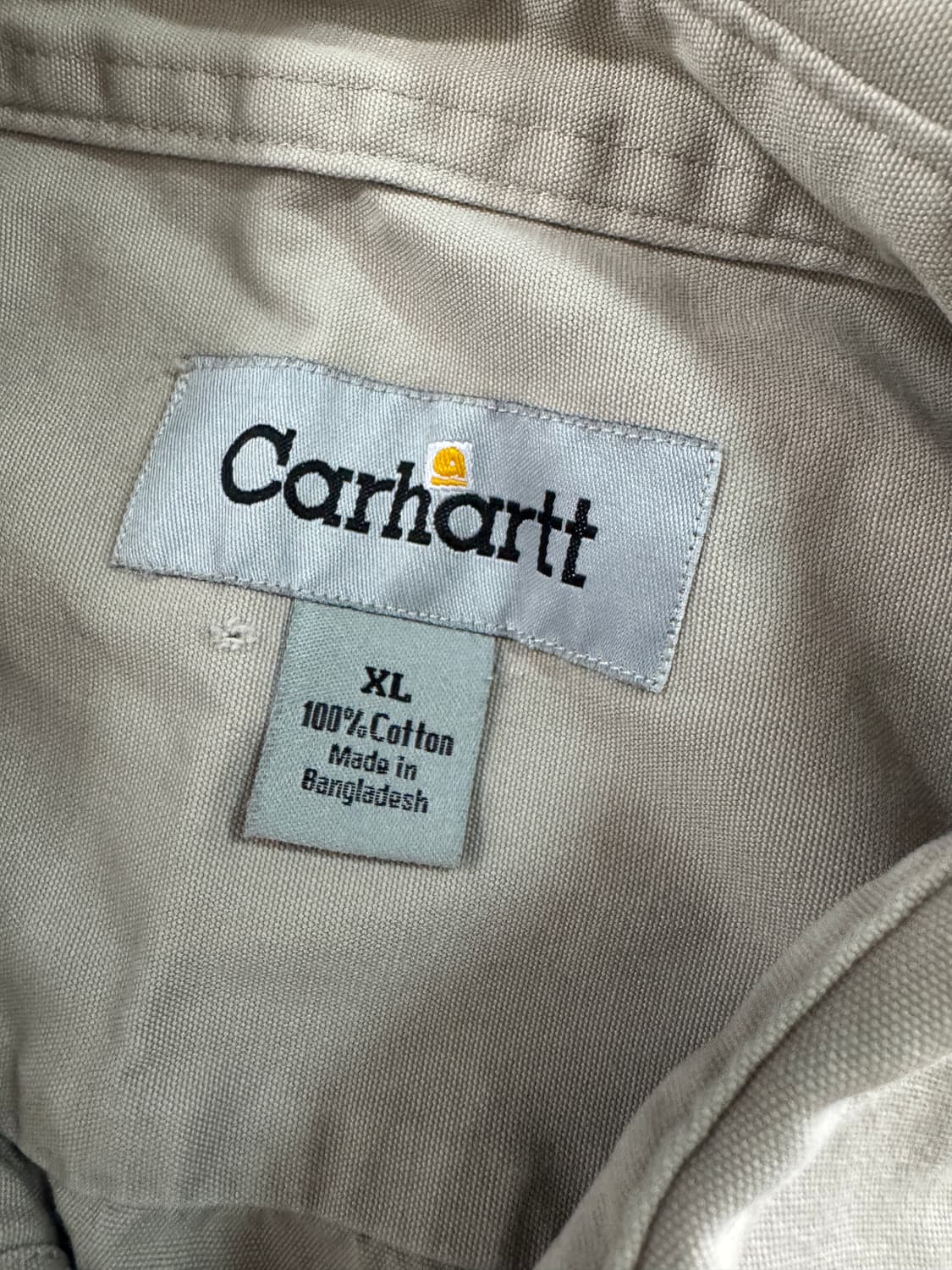 칼하트 커스텀 빅사이즈 포켓 디테일 코튼 워크 셔츠 2XL 상품이미지3