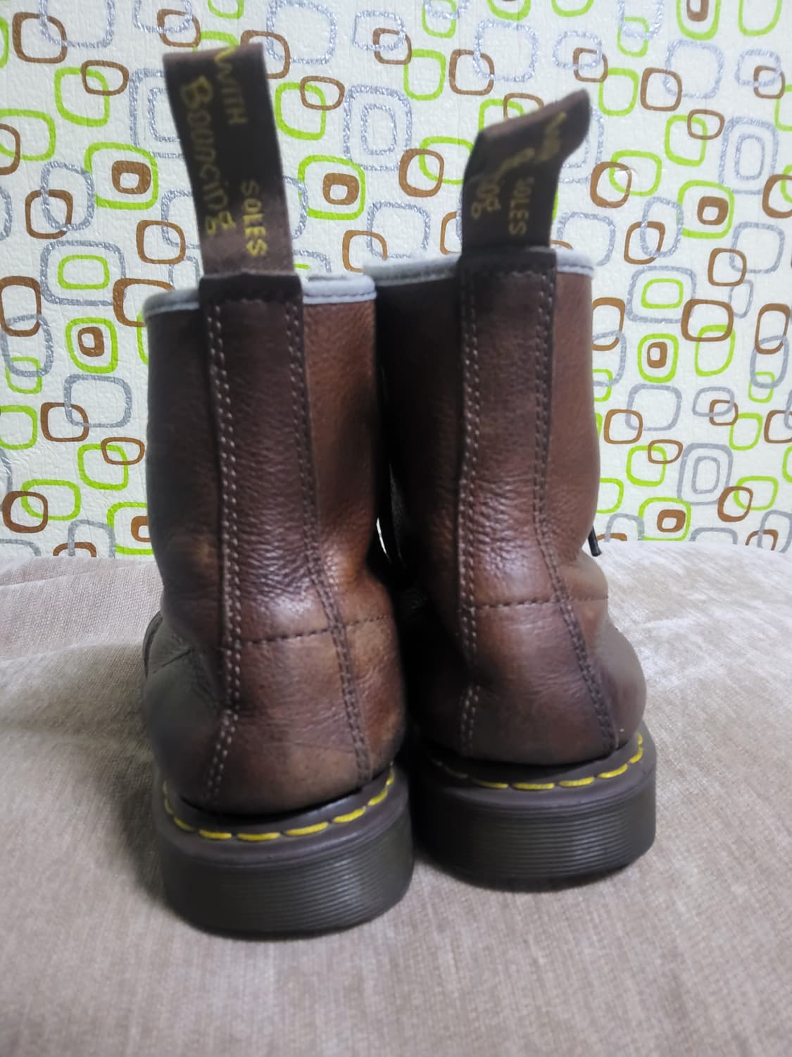 닥터마틴1460 모델 8홀 브라운 260사이즈 상품이미지4