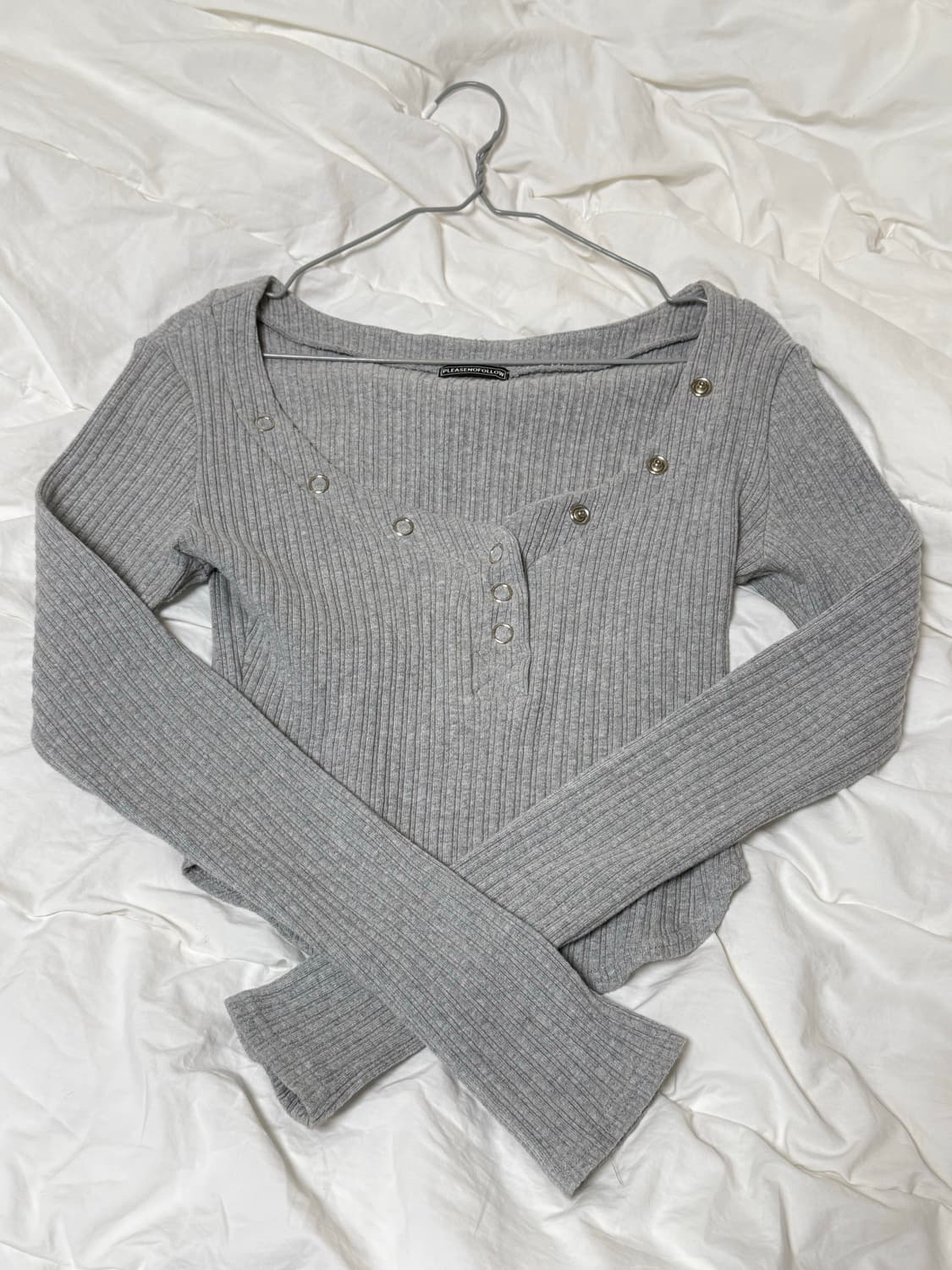 플노팔 버니탑 그레이  상품이미지1