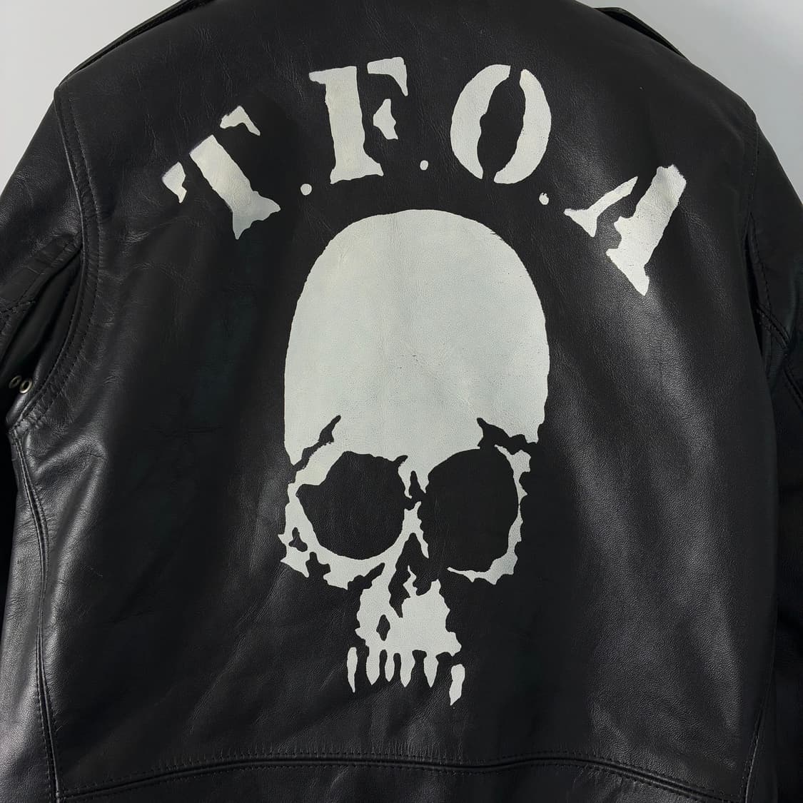 Crows  크로우즈 워스트 무장전선 TFOA 가죽 라이더 자켓 상품이미지6