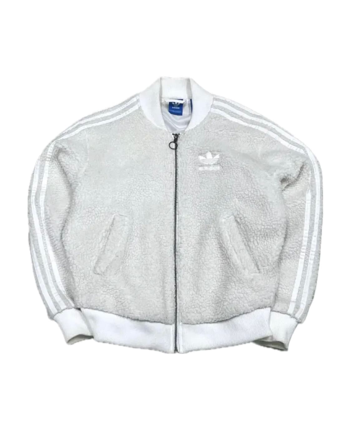 아디다스 파이어버드 삼선 뽀글이 양털 셰르파 집업 상품이미지1