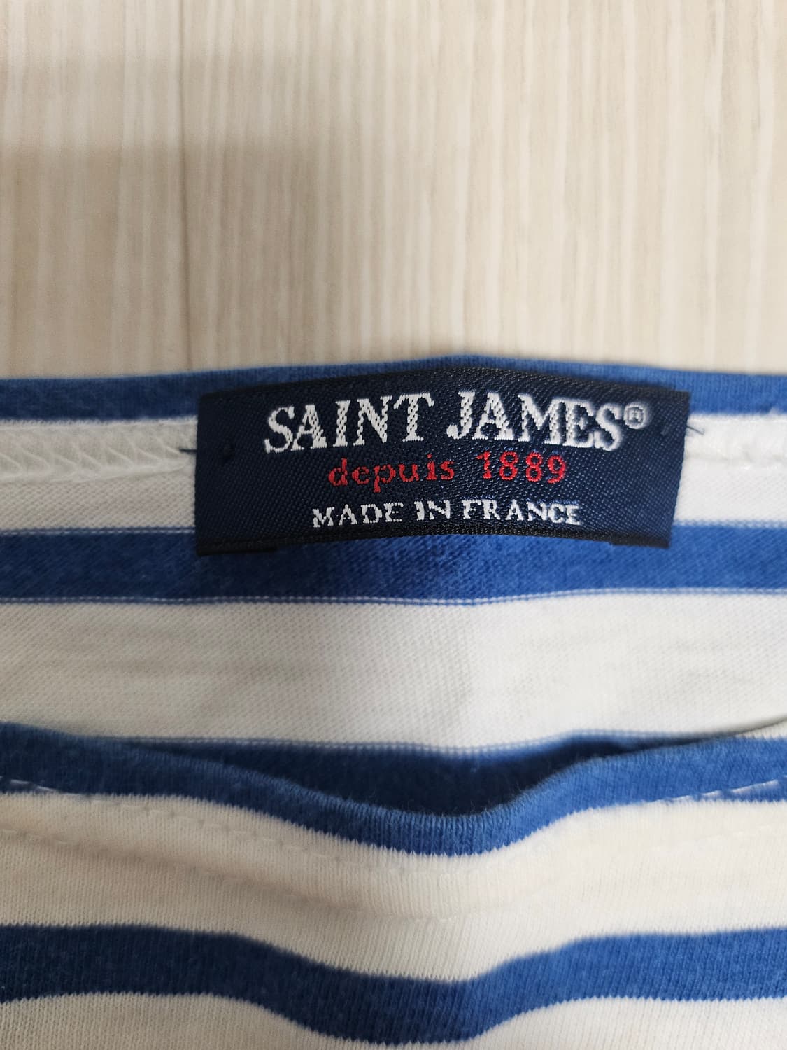 세인트제임스 여성 보트넥 티셔츠 상품이미지3