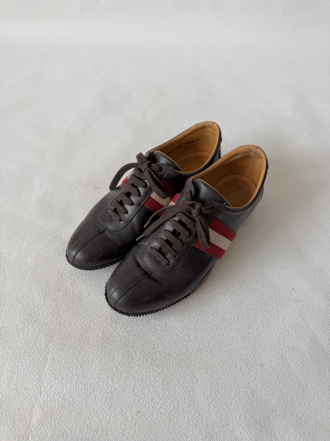 [EU39]발리(BALLY) 레더 스니커즈 상품이미지3