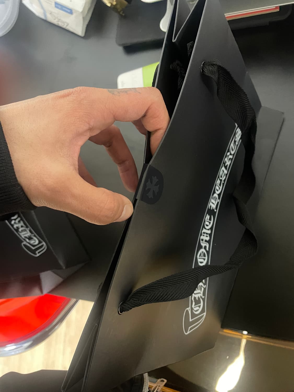 새상품)크롬하츠 필스3 골드/블랙 상품이미지6