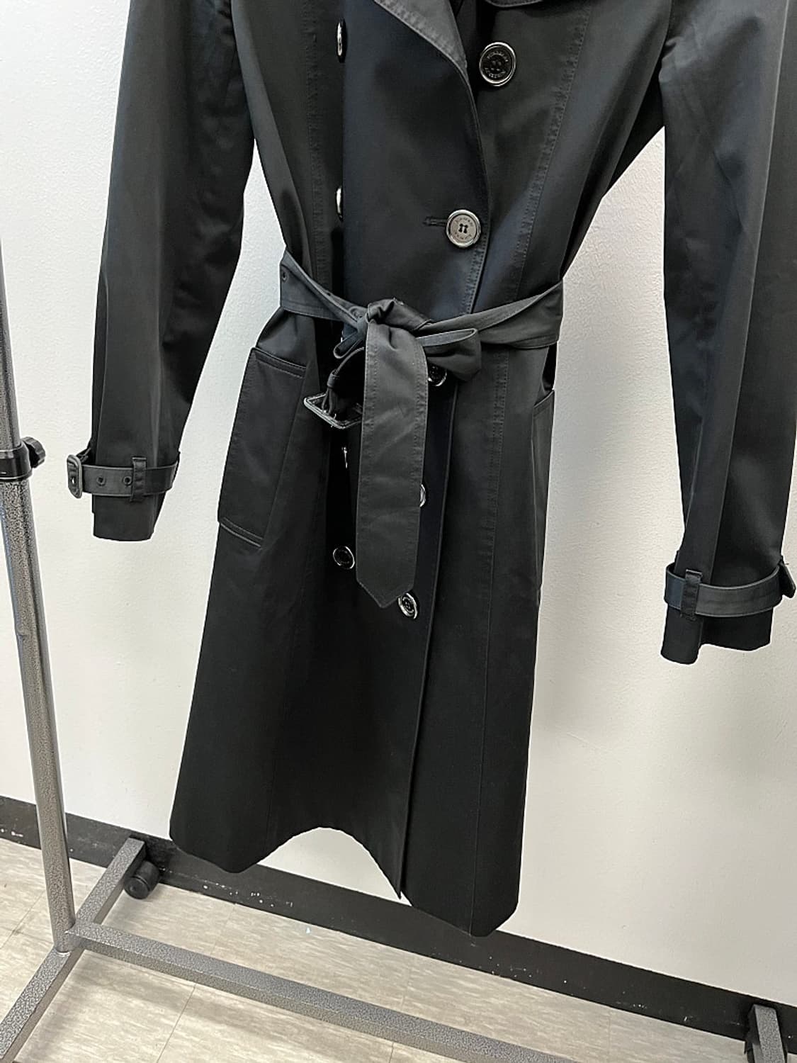 여) 버버리 런던 블랙 트렌치코트  상품이미지2
