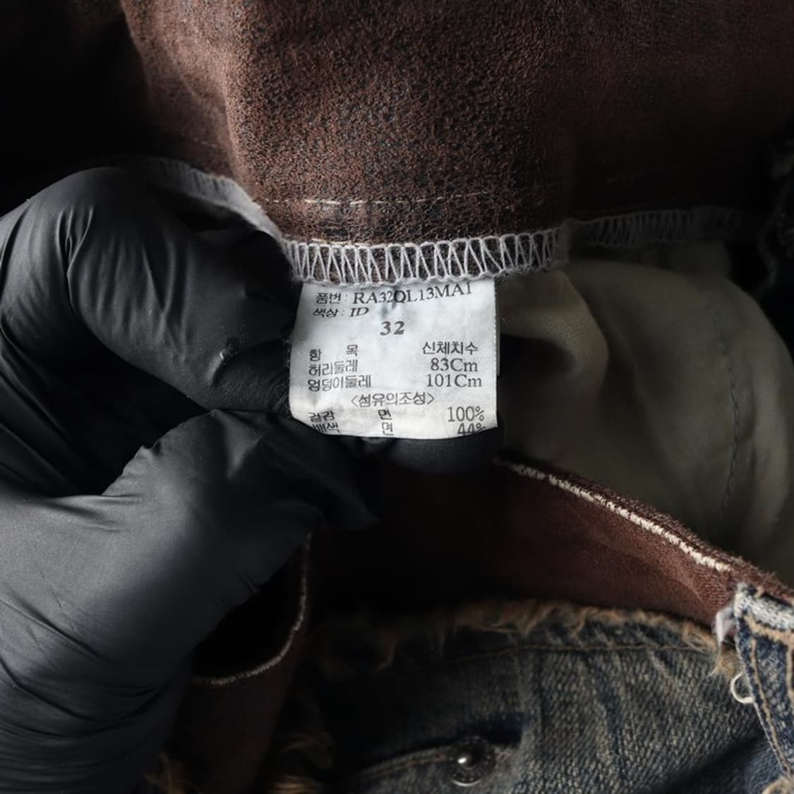REI JEANS 빈티지 가죽팬츠 32 상품이미지7