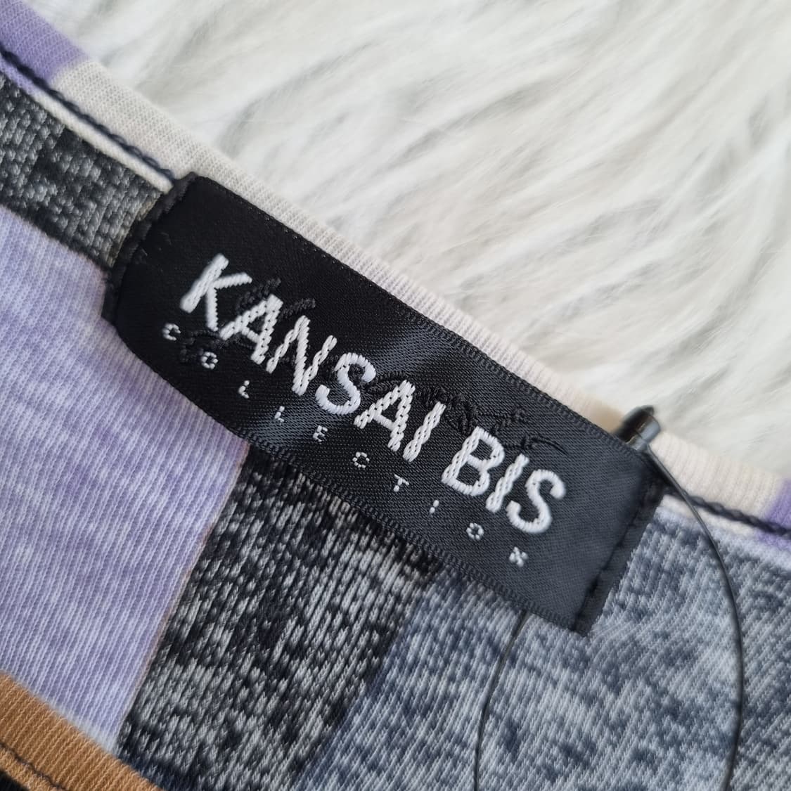 KANSAI BIS 칸사이 야마모토 컬러 블럭 반팔 티셔츠 1951 상품이미지4