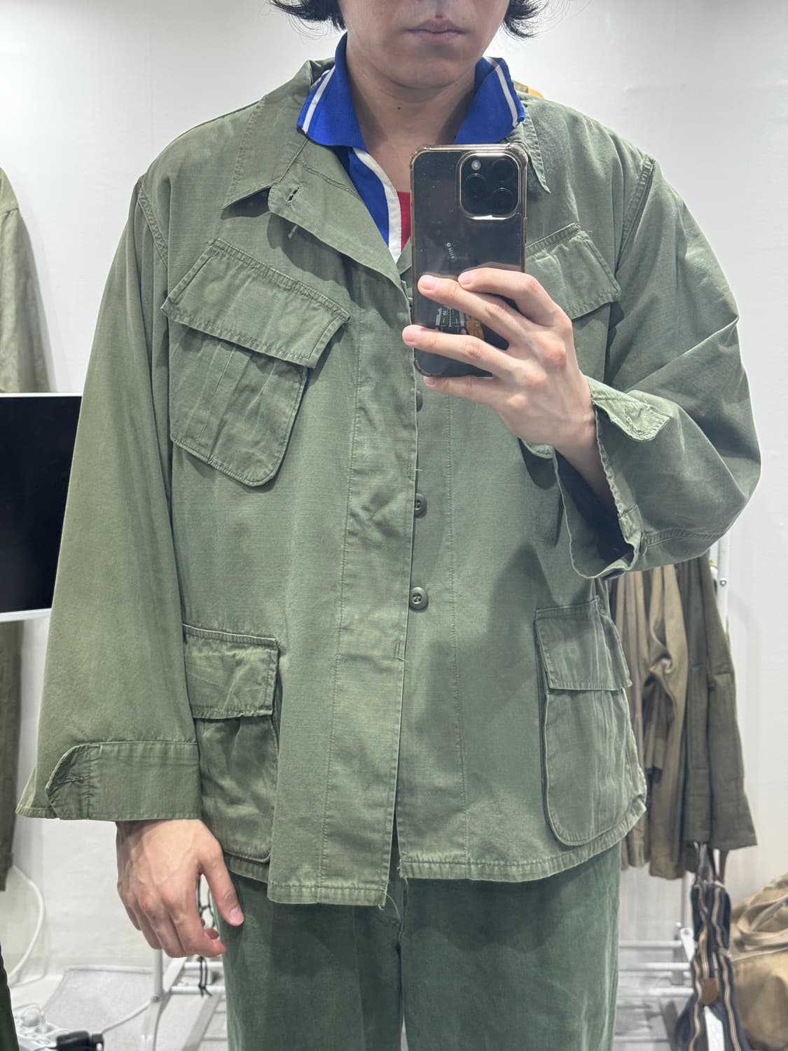황금사이즈) US Army 정글퍼티그 자켓 (라지숏) 상품이미지10