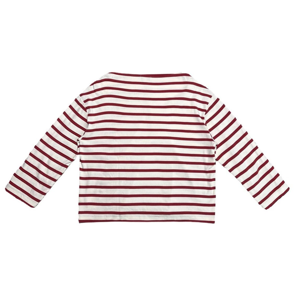 COS 레드 화이트 스트라이프 보트넥 긴팔 티셔츠 L 상품이미지9