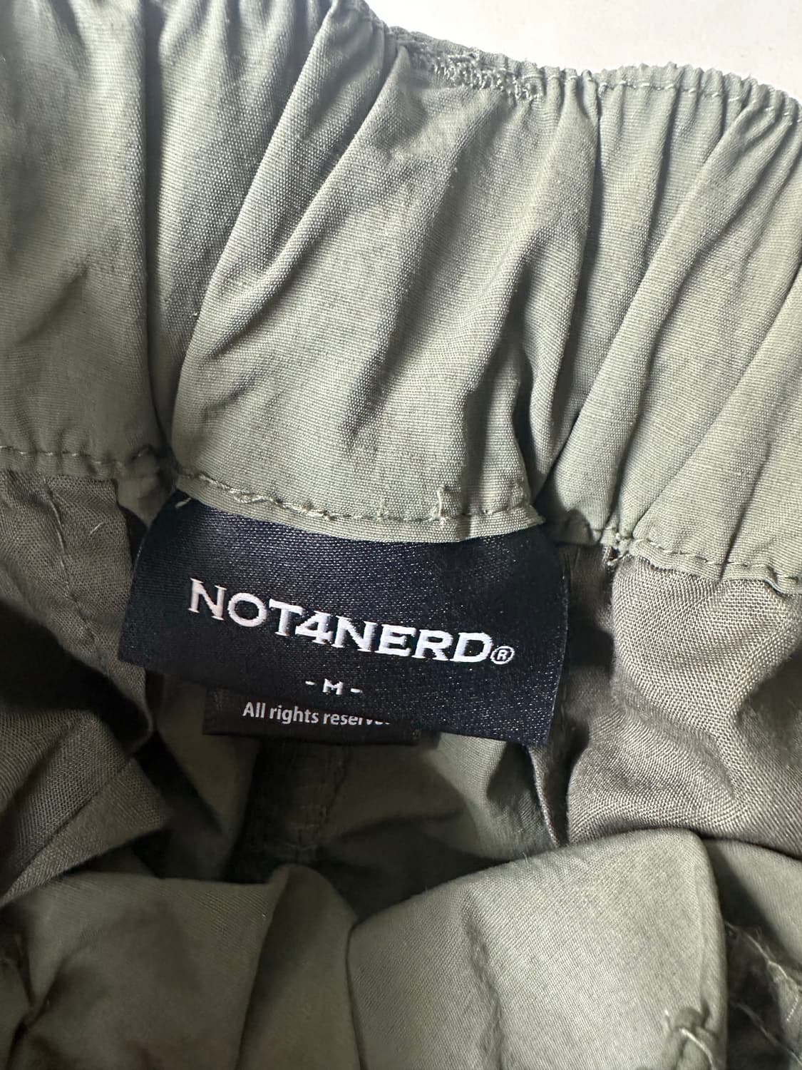 낫포너드 Not4erd 카고팬츠 베이지, 카키, 버건디 상품이미지8